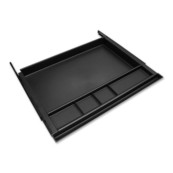 MLNACDBLK Tiffany Industries Aberdeen Series Center Drawer, Thermally Fused Laminate, 25 x 18 x 2, Black
