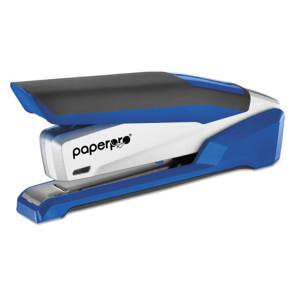ACI1118 PaperPro inPOWER+ 28 Premium Desktop Stapler, 28-Sheet Capacity, Blue/Silver
