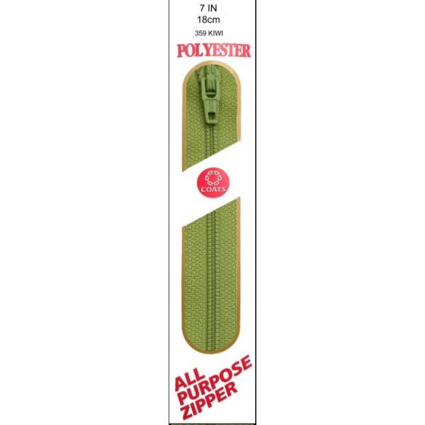 NOTM032609 All-Purpose Plastic Zipper