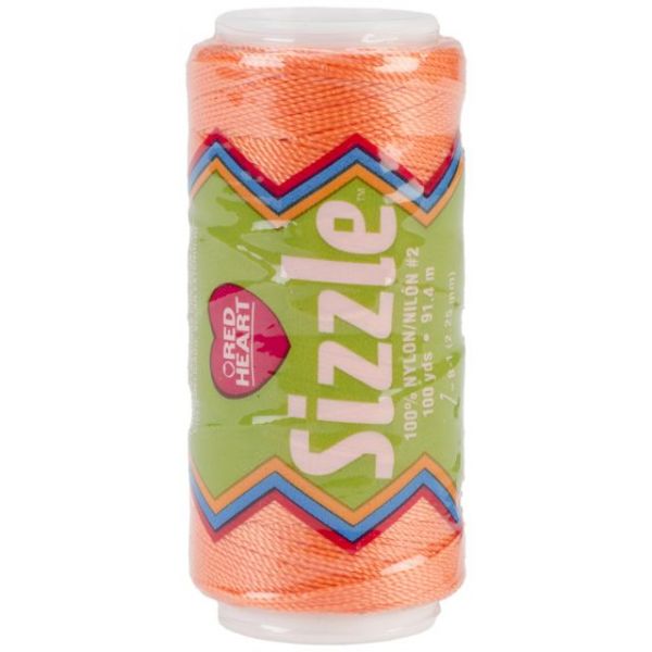 NOTM068820 Red Heart Sizzle Nylon Crochet Thread