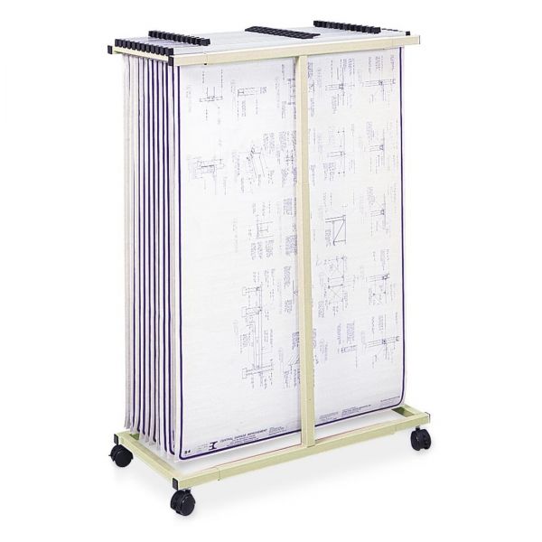 SAF5059 Safco Mobile Vertical File Cart
