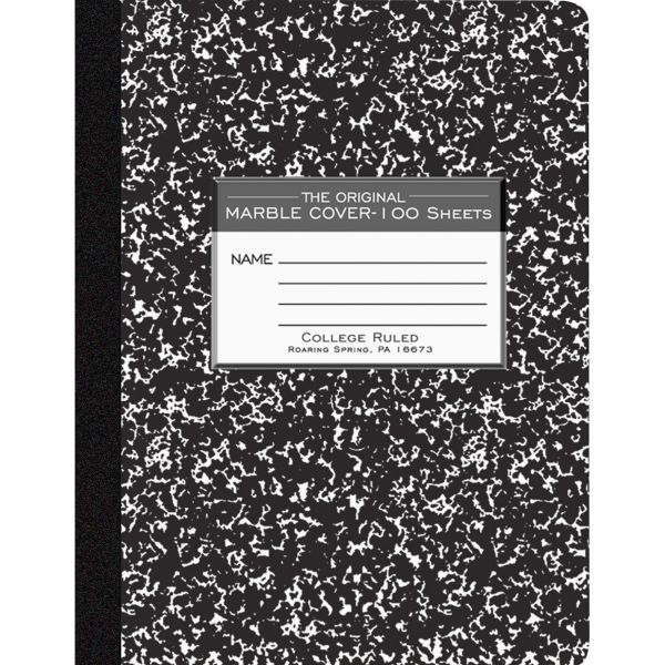 ROA77264 Roaring Spring College Ruled Composition Notebook
