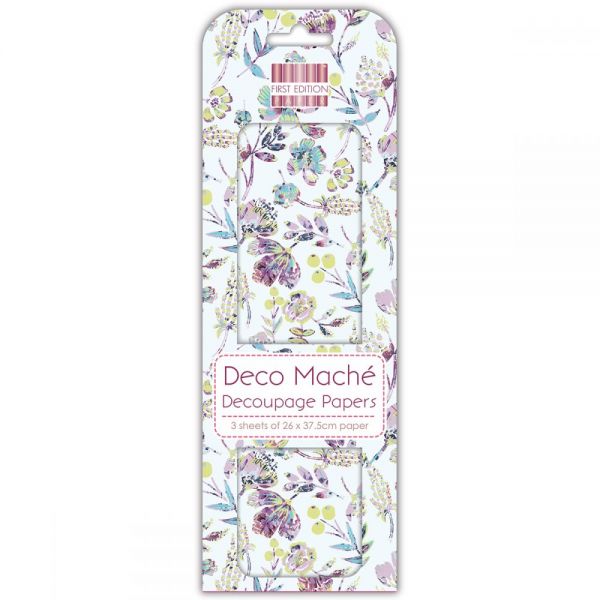 NOTM335970 Deco Mache Paper 10.25"X14.75" 3/Pkg