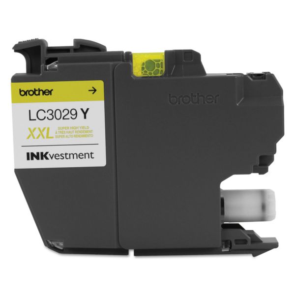 BRTLC3029Y Brother LC3029Y INKvestment Super High-Yield Ink, Yellow