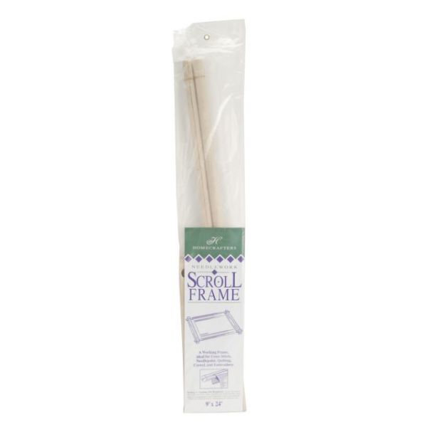 NOTM071688 Deluxe Hardwood Scroll Frame 9"X24"