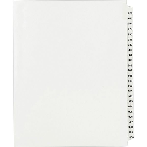 AVE82318 Avery Side Tab Collated Legal Index Dividers