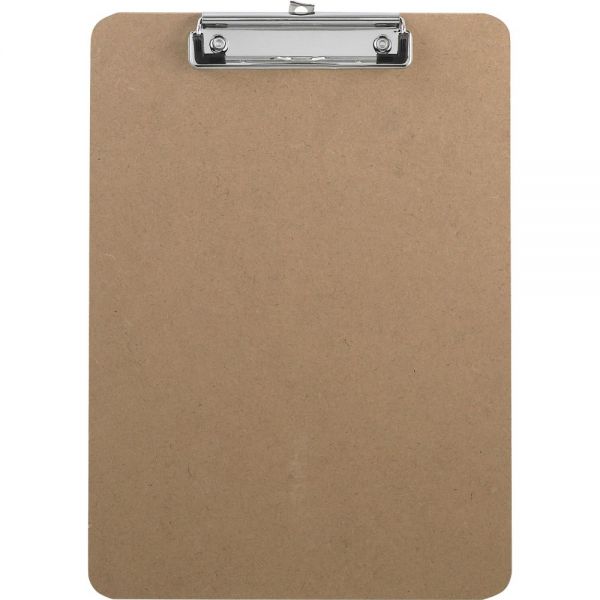 BSN16508 Business Source Flat Clip Hardboard Clipboard