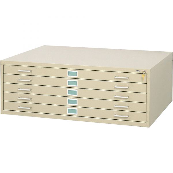 SAF4996TSR Safco 5-Drawer Steel Flat File