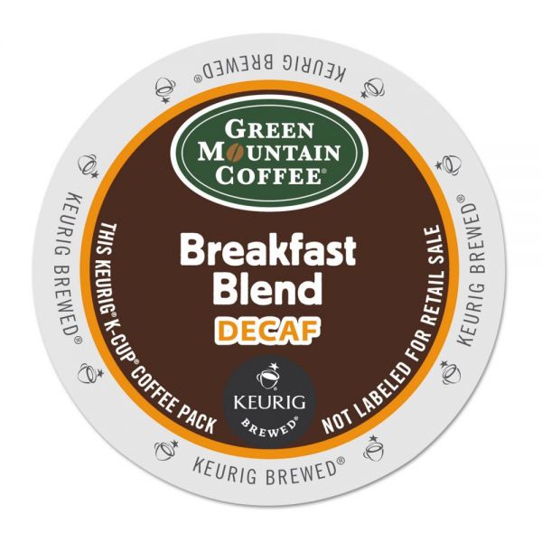 GMT6503CT Green Mountain Coffee Decaf Variety Coffee K-Cups, 88/Carton