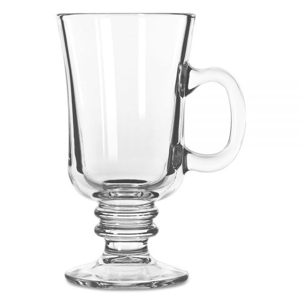 LIB5295 Libbey Warm Beverage Drinking Glasses, Irish Coffee, 8-1/2oz., 5-7/8 In Height, 24/CT