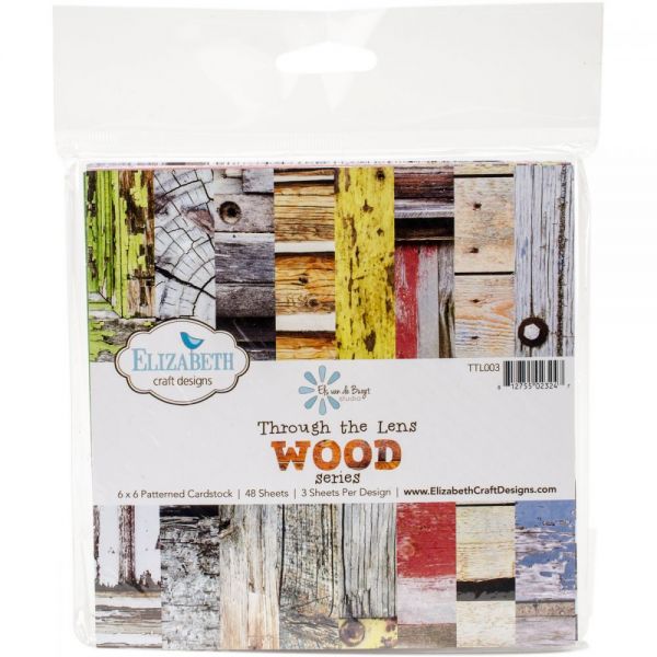NOTM317101 Elizabeth Craft Through The Lens Cardstock 6"X6" 48/Sheet