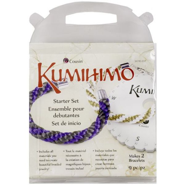 NOTM153338 Kumihimo Starter Set 9pcs