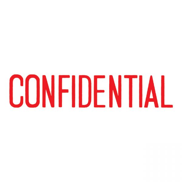XST1130 Xstamper CONFIDENTIAL Title Stamp