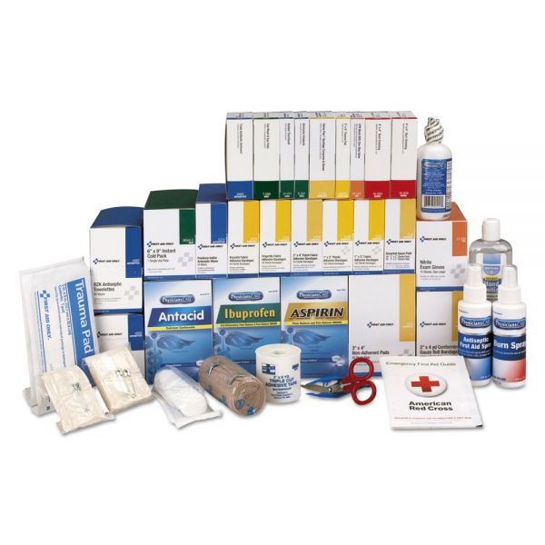 FAO90625 First Aid Only 4 Shelf ANSI Class B+ Refill with Medications, 1427 Pieces