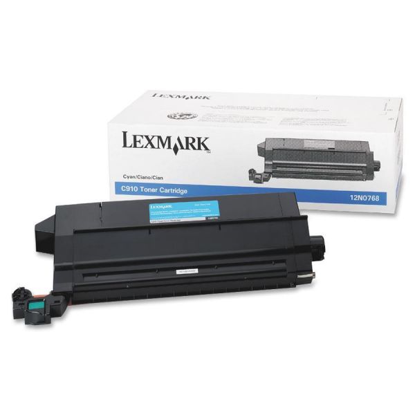 LEX12N0768 Lexmark 12N0768 Cyan Toner Cartridge