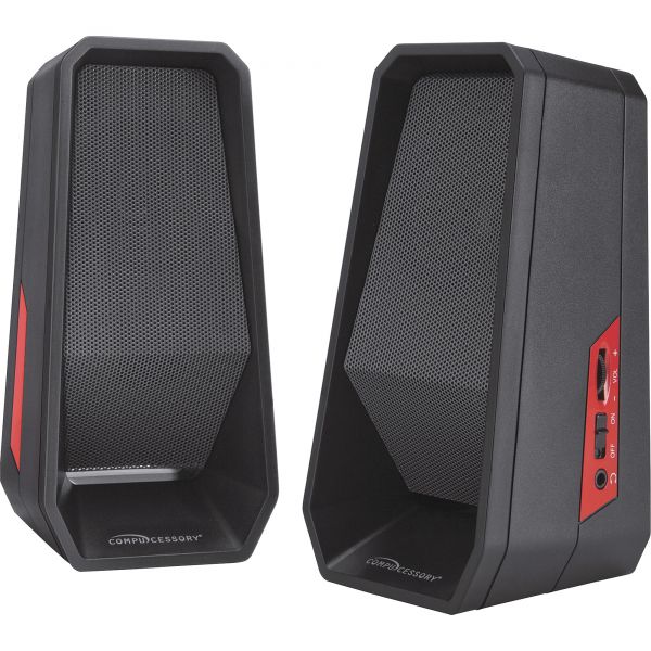 CCS51545 Compucessory Speaker System - 4 W RMS - Black