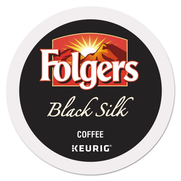 GMT6662 Folgers Gourmet Selections Black Silk Coffee K-Cups, 24/Box