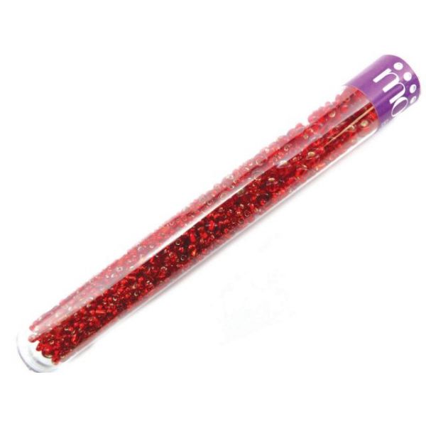 NOTM211757 Round Seed Bead Mix 6/0 5.5" Tube