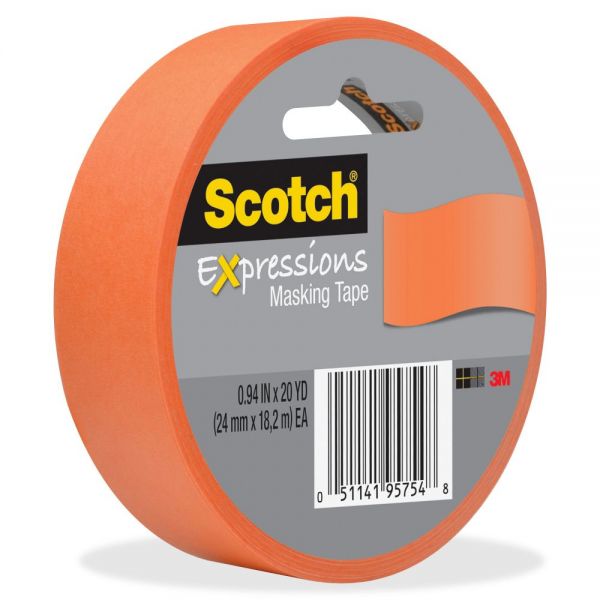 MMM3437ORG Scotch Expressions Colored Masking Tape