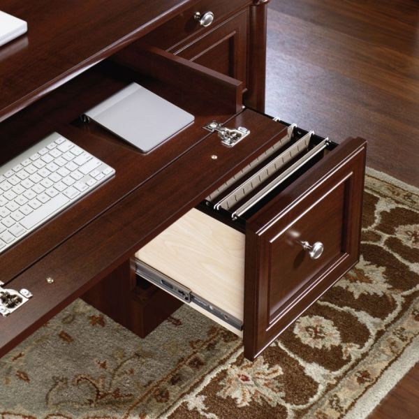 Sauder Palladia Collection Executive Desk Select Cherry Sauder Palladia Collection Executive