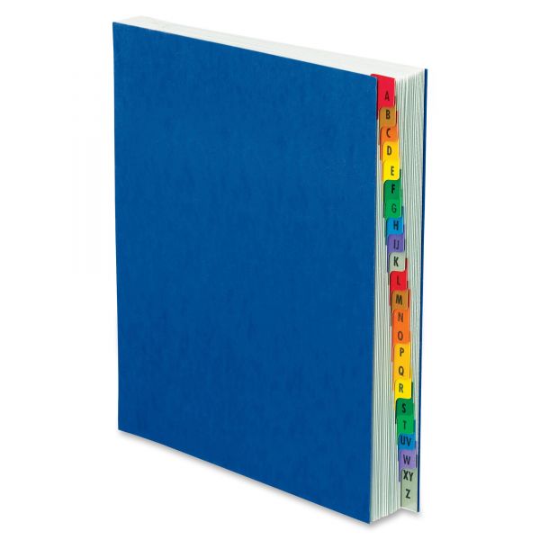 PFX11015 Pendaflex Expanding Desk File, A-Z, Letter, Acrylic-Coated Pressboard, Blue