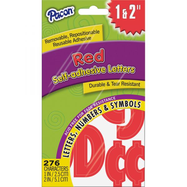 PAC51659 Pacon Reusable Self-Adhesive Letters