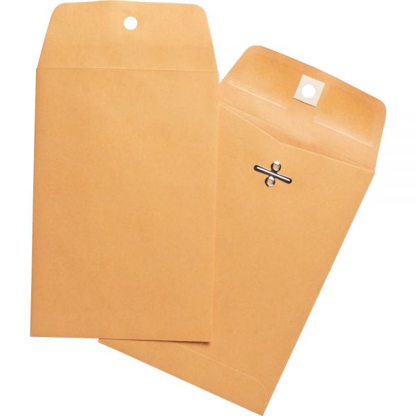 BSN36671 Business Source Heavy Duty Gummed Clasp Envelopes