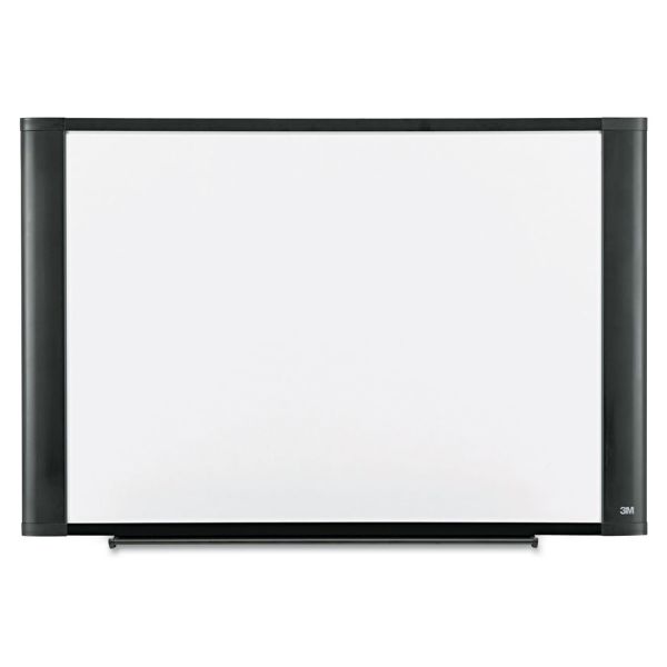 MMMM7248G 3M Melamine Dry Erase Board, 72 x 48, Graphite Frame