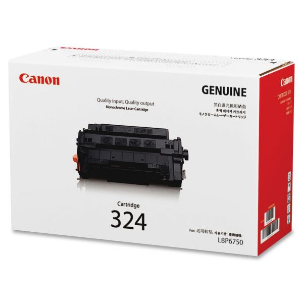CNMCARTRIDGE324 Canon 324 Black Toner Cartridge (CARTRIDGE324)