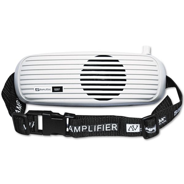 APLS207 AmpliVox BeltBlaster PRO Personal Waistband Amplifier, 5 Watts, 1 1/2 lbs