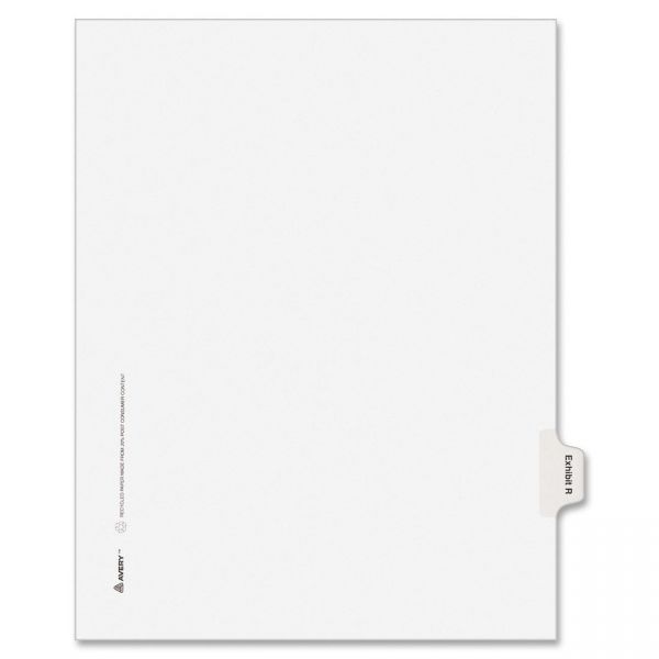 AVE82124 Avery Legal Exhibit Index Dividers