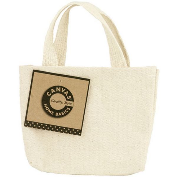 NOTM133404 Canvas Mini Tote 5"X4"