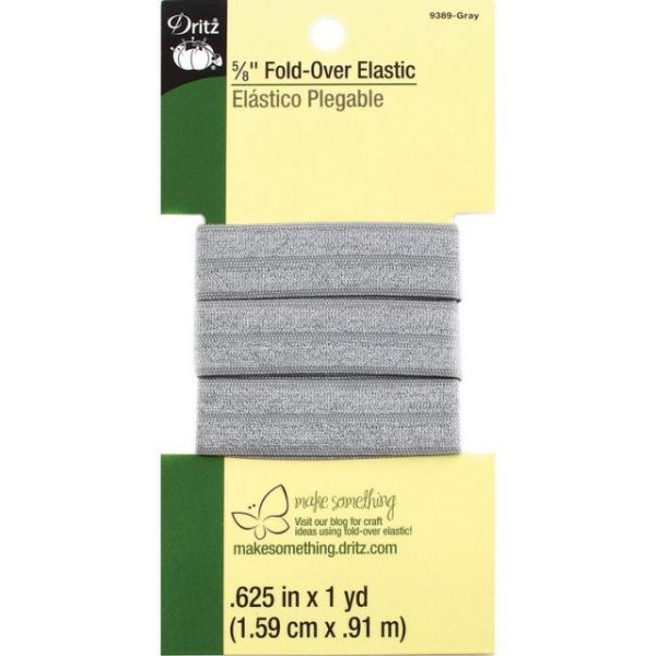 NOTM100608 Fold-Over Elastic 5/8"X1yd
