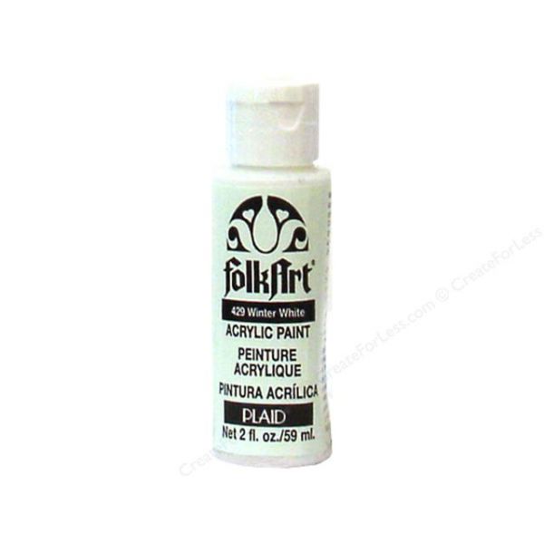 NOTM136208 Folk Art Winter White Acrylic Paint