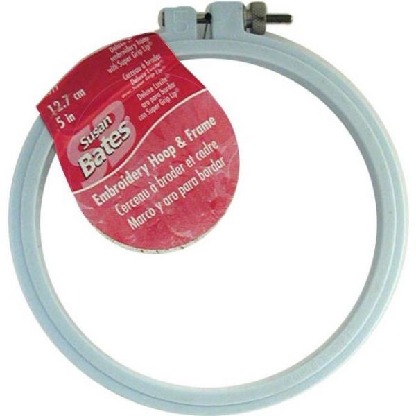 NOTM071980 Susan Bates Deluxe Super Grip Embroidery Hoop