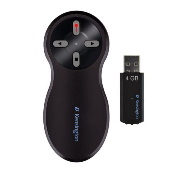 SYNX3917282 Kensington Wireless Presenter with Laser Pointer and Memory