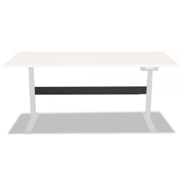 ALEHTLB38 Alera Electric Height-Adjustable Table Leg Brace for 42" to 53" Worksurfaces, Black