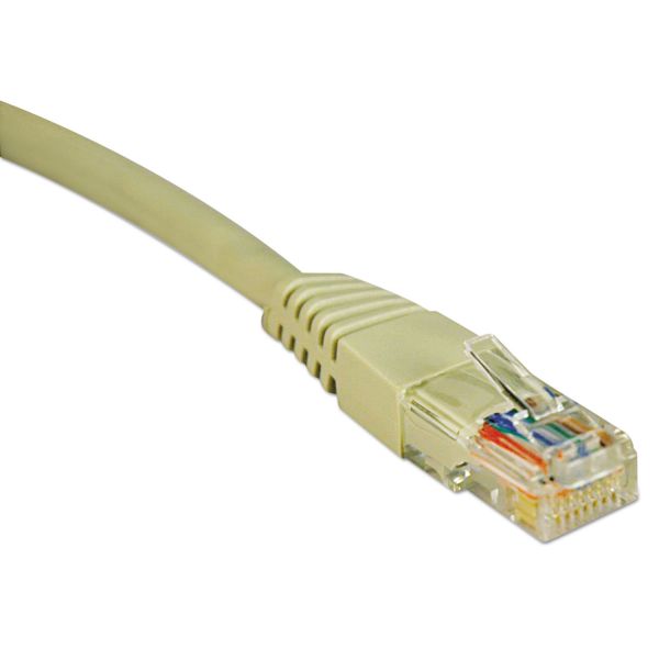 TRPN002007GY Tripp Lite CAT5e Molded Patch Cable, 7 ft., Gray