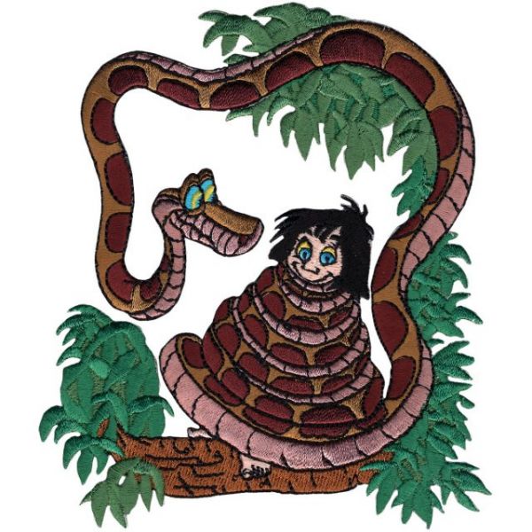 NOTM111337 Disney Jungle Book Iron-On Applique