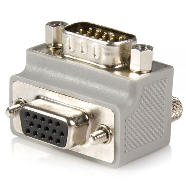 SYNX2382654 StarTech.com Right Angle VGA to VGA Cable Adapter Type 2 - M/F