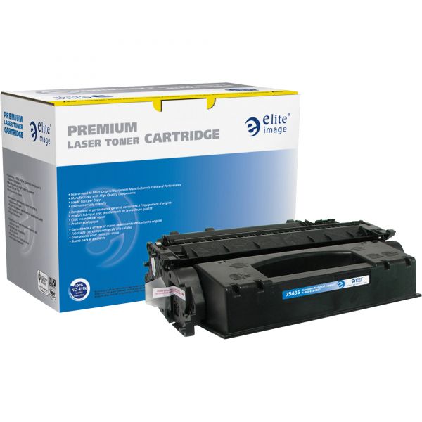 ELI75435 Elite Image Remanufactured HP 05X (CE505X) High Yield Toner Cartridge