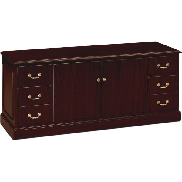 HON94244NN HON 94000 Series Double Pedestal Credenza with Doors | 2 Box / 2 File Drawers | 72"W