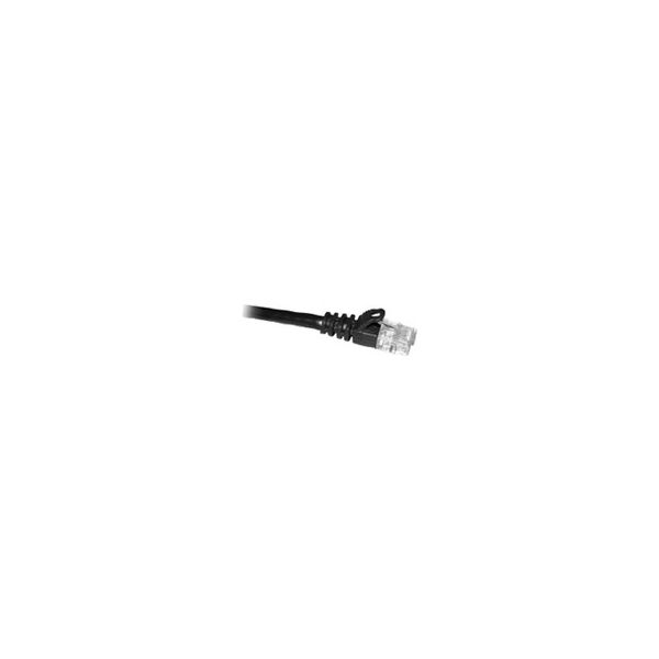 IGRMQY1814 ClearLinks 100FT Cat5E 350MHZ Black Molded Snagless Patch Cable