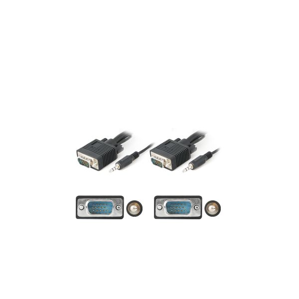 SYNX4054587 AddOn 9.14m (30.00ft) VGA Male to Male Black Cable