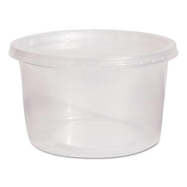 WNAAPCOMBO16 WNA Deli Containers and Lids, 16 oz, Clear, 250/Carton
