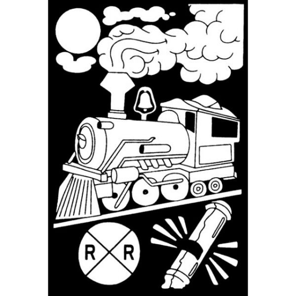 NOTM154770 Color-In Velvet Poster 6"X9"