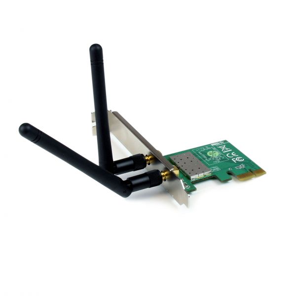 SYNX3412697 StarTech.com PCI Express Wireless N Adapter - 300 Mbps PCIe 802.11 b/g/n Network Adapter Card - 2T2R 2.2 dBi