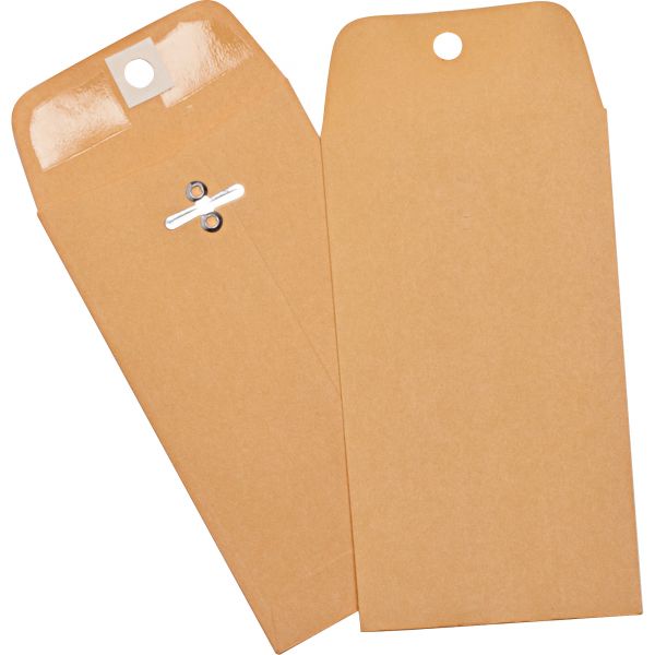 BSN36669 Business Source Heavy Duty Gummed Clasp Envelopes