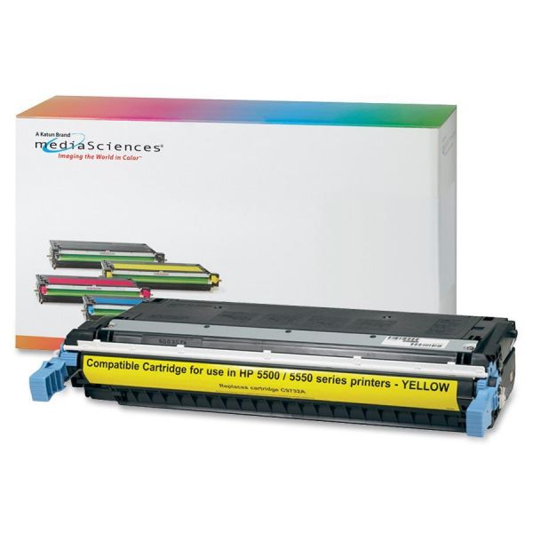 MDA39262 Media Sciences Remanufactured HP 645A Yellow Toner Cartridge