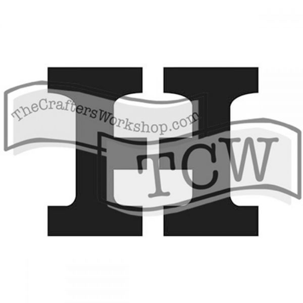 NOTM419131 Crafter's Workshop Greek Letters 4"X3"